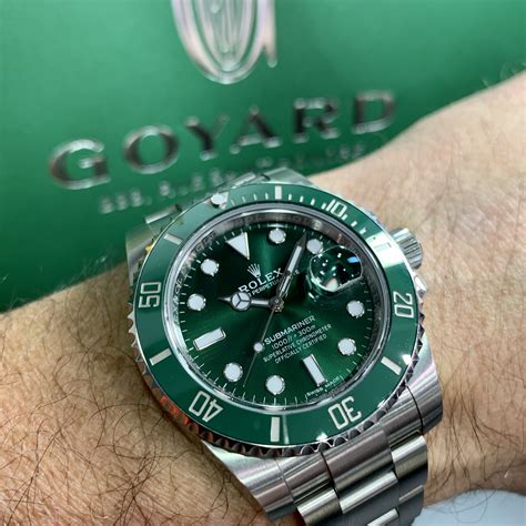 men's rolex watch green|Rolex with green bezel.